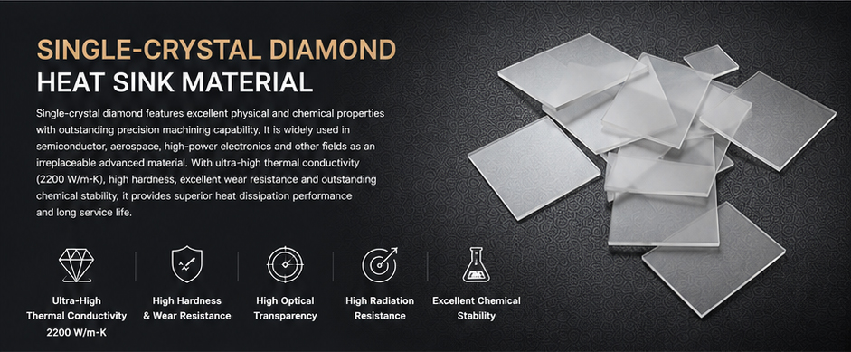 electronic optical grade mpcvd single crystal diamond plates 02 - UKing Diamond electronic optical grade mpcvd single crystal diamond plates 02 | UKing Diamond
